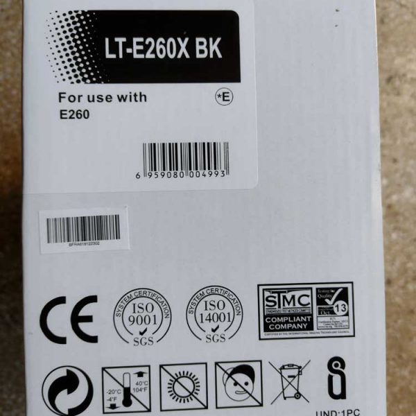 Тонер касета Lexmark LT-E260X BK съвместима