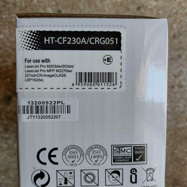 Тонер касета HP HT-CF230A/CRG051 съвместима